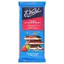 Шоколад чорний E.Wedel з полуничною начинкою 100 г