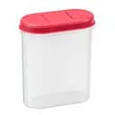 Контейнер для еды Plast Team, красный, 187х94х217 мм, 2,4 л (1126.2)