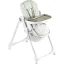 Стільчик для годування Joy K-11058, м'який чохол ПВХ, 4 колеса, з’ємний столик, кошик, в коробці