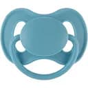 Пустышка латексная круглая Canpol babies Nude 6-18 месяцев голубая (23/224_blu)