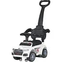 Детская каталка-толокар Bambi Racer M 5045L - комфорт и безопасность в каждой поездке, белая