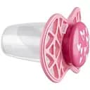 Пустышка Nuvita 7084 Air55 Cool ортодонтическая 6m+ сердечки розовая NV7084PY