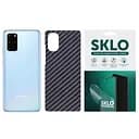 Захисна плівка SKLO Back (тил) Carbon для Samsung Galaxy M01 Чорний