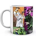 Кружка GeekLand Невероятные приключения ДжоДжо JoJo's Bizarre Adventure Персонажи Манга Коллаж JJ 02.577 330 мл белая