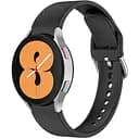 Ремінець для Samsung Galaxy Watch 5 44mm - чорний ширина кріплення 20мм силікон Watchbands Galaxy OneLine (W42-0WB95684518)