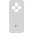 Чохол Lakshmi Silicone Cover Full Camera AA with logo для Xiaomi Redmi 14C/Poco C75 Білий/White