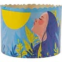 Форма для випічки паски Добрик Патріотична паперова 11х8.5 см в асортименті