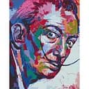 Картина за номерами без підрамника "Сальвадор Далі" Art Craft 10011-ACNF 40х50 см