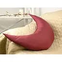 Подушка декоративная Руно Луна фигурная 45х30 см бардовая (312.52_Луна_Бордовая)