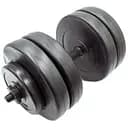 Гантель Newt Rock pro складальна композитна в пластиковій оболонці 23 кг NE-PL-G-023