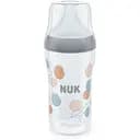 Бутылочка для кормления Nuk Perfect Match с индикатором температуры, с соской из силикона с отверстием M 260 мл ветка (3954137)