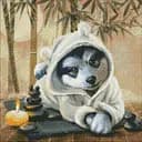 Набор с алмазной мозаикой Время для релакса AMO7370, 40x40 см