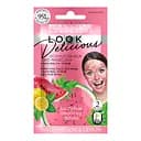 Очищающая bio маска Eveline Look Delicious, для лица с натуральным скрабом Watermelon&Lemon, 10мл