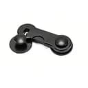 Замок на мебель защита от детей, блокиратор для ящиков 9.5 см Black (18646)