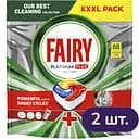 Капсулы для посудомоечных машин Fairy Platinum Plus Все-в-1, 176 шт. (2 п. x 88 шт.)