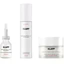 Набір Klapp Triple Action Moisturizing Power Trio Set: крем 50 мл + сироватка 50 мл + бустер 15 мл