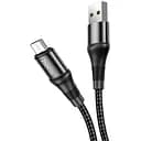 Кабель Hoco X50 Excellent charging data cable for Micro Чорний