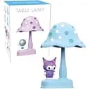 Дитяча настільна лампа Куромі грибочок блакитна (339A)