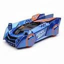 Радиоуправляемая антигравитационная машина R 701 S, лазерный пульт, 2 режима, аккумулятор 3.7V, подсветка фар, Синяя