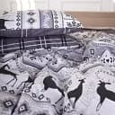 Наволочка MirSon Ranforce Elite 17-0654 Reindeer 40х40 см сіра (2200009610394)