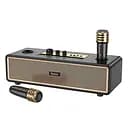 Bluetooth Колонка Hoco BS63 Graceful + два мікрофона Black