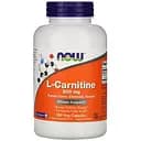 L-карнитин Now Foods 500 мг 180 вегетарианских капсул