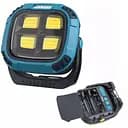 Кемпинговый фонарь W894-1 4COB + 5SMD Power Bank магнит крючок Синий