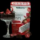 Сублімована полуниця Vitberry в чорному шоколаді 50 г