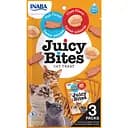 Лакомство для кошек Inaba Juicy Bites сочные снеки со вкусом рыбы и моллюсков 33.9 г (3 шт. х 11.3 г)