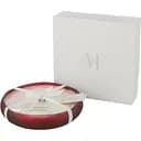 Свеча J-line ароматическая в стеклянном блюде аромат восточный древесный время горения 40 часов Бельгия (35727)