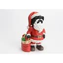 Статуетка Amadeus Мопс новорічний Дід Мороз 23 см (137889)