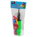 Воздушные шарики "Happy Birthday" MK 5482(Green) 12 дюймов, 10 штук, 7 цветов, насос 27 см