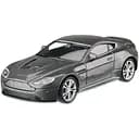 Машина Металева Aston Martin V12 Vantage Welly 44035Cw Масштаб 1:43 Сірий