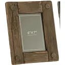 Фоторамка J-Line ручна робота дерев'яна 13х18 см коричнева (476831)