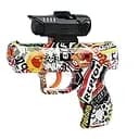 Пістолет YY 1911-3-03 механічний, стріляє орбізами, приціл, жовтий