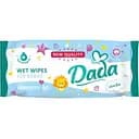 Детские влажные салфетки Dada Sensetive без запаха, 60 шт.