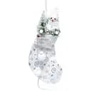 Новорічна прикраса "Чобіт з прикрасою" 23K-121, 23 x 38 см