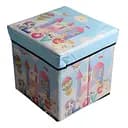 Коробка-органайзер розкладна C 68854-3 з щільного картону різнокольоровий 30 х 30 х 30 см