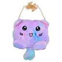 Сумочка мягкая Котик, 20x17 см, цепочка (в ассортименте)