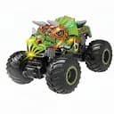 Радиоуправляемая машина-динозавр MK 738 A-02, пульт 2.4GHz, аккумулятор 3.7V, свет, звук, парогенератор, Зеленая