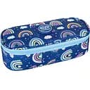 Пенал на молнии CoolPack Campus, с органайзером, 23x9x5 см, синий (E62598)