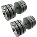 Гантелі складальні Newt Rock Pro композитні в пластиковій оболонці 2 шт. по 30.5 кг NE-PL-G-030-2