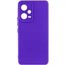 Чехол Silicone Cover Lakshmi Full Camera (A) для Xiaomi Poco X5 5G / Redmi Note 12 5G Синий / Iris