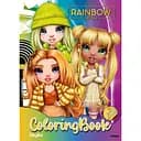 Детская книга-раскраска Rainbow LCB10 со стикерами