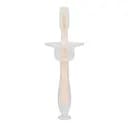 Силіконова зубна щітка Mumlove MGZ-0707(Pink) з обмежувачем