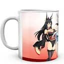 Кружка GeekLand Арифурета Arifureta Тио, Сиа, Юэ, Каори, Сидзуку в костюмах кролика ARF 02.001 330 мл белая