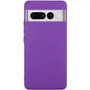 Чехол TPU Getman Liquid Silk для Google Pixel 7 Pro Фиолетовый / Purple
