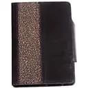 Чехол-книжка Smart case 7 дюймов с орнаментом черно-золотой