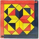 Детская мозаика Дерево Геометрика 172401, 24х24 см Красно-Синий