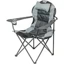 Крісло портативне NeRest Рибак Трофей сіре з чорним (NR-35)